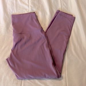 Lululemon align high rise 25” size 8 EUC